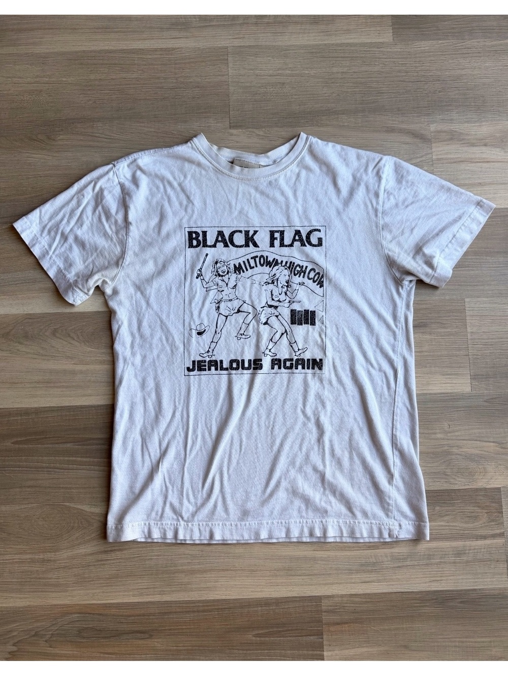 Black Flag Reprint Graphic Band T-Shirt